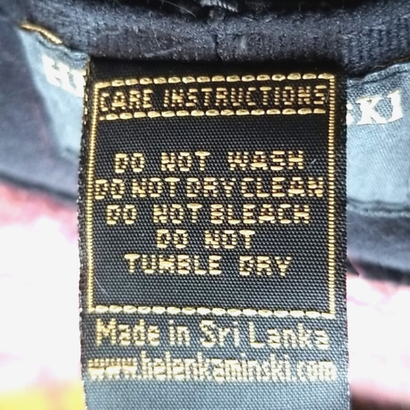 HELEN KAMINSKI Woven Wool Cotton Alpaca Multi Flecks Wine Floppy Adjustable HAT - Picture 12 of 12